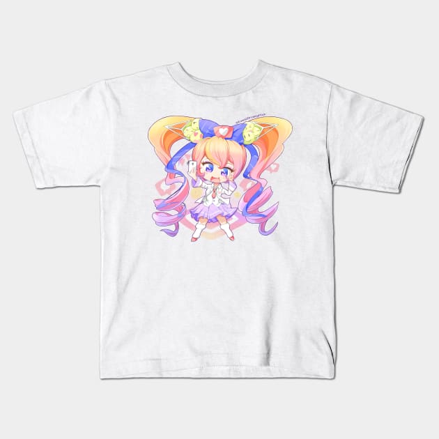 Insta Miku Kids T-Shirt by KawaiiDreamyPixie